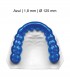 Placa Durasoft blue pd, PETG-TPU, Ø 125 mm, 1,8 mm, Azul - Scheu-Dental